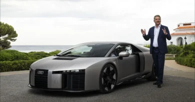 Audi представи Nuvolari – първия си суперавтомобил с високопроизводителна хибридна система