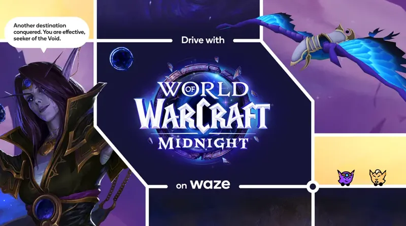 Waze и World of Warcraft отново си партнират с ново тематично изживяване Waze и World of Warcraft отново си партнират с ново тематично изживяване