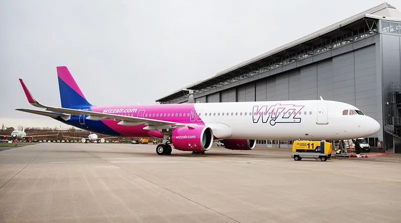 Wizz Air отчита ръст на пътниците и подобрени оперативни резултати в България през 2025 г.