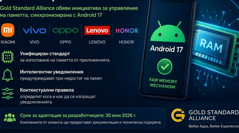 Xiaomi, Oppo и Honor работят по нов стандарт за управление на паметта в Android
