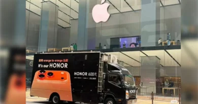 Honor провокира Apple с нестандартна реклама пред магазин в Хонконг