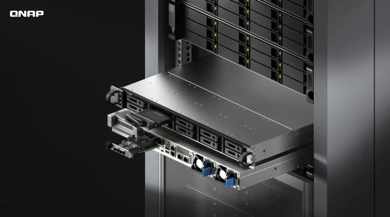 QNAP представи TS-h1077AFU – 10-слотов изцяло флаш NAS с AMD Ryzen PRO 7000 процесори