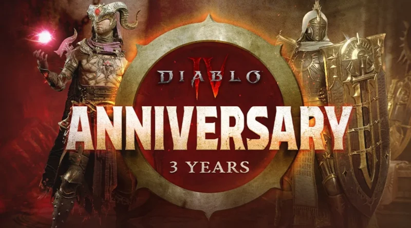 Blizzard подготвя юбилейни бонуси за играчите в Diablo IV