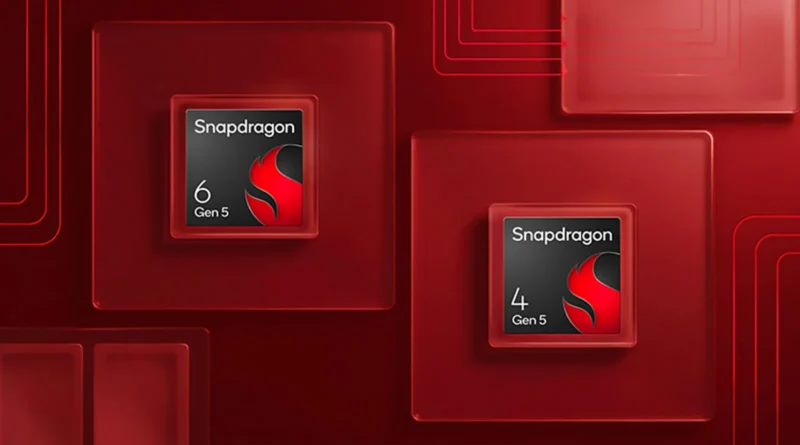 Qualcomm представи Snapdragon 6 Gen 5 и Snapdragon 4 Gen 5