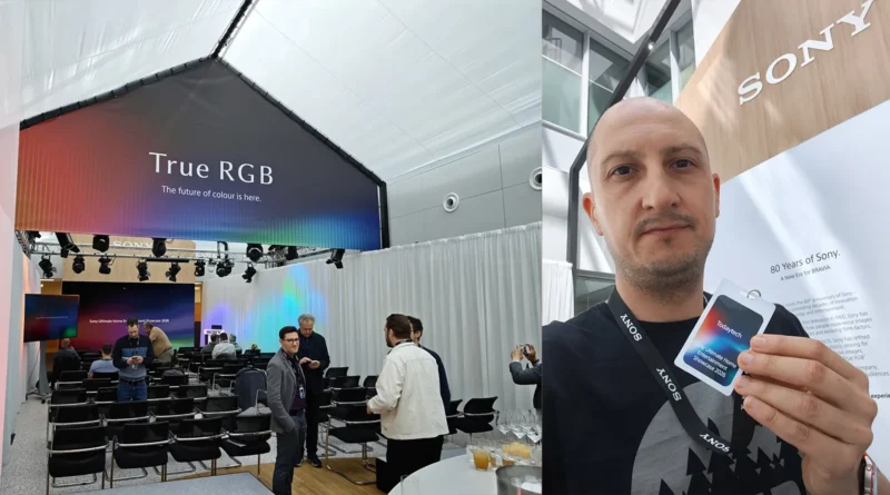 Бяхме в европейската централа на Sony: първа среща с True RGB и Bravia 9 Mark II Бяхме в европейската централа на Sony: първа среща с True RGB и Bravia 9 Mark II