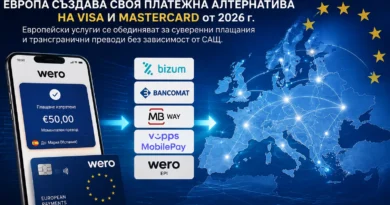 Паневропейска платежна алтернатива тръгва поетапно от 2026 г.