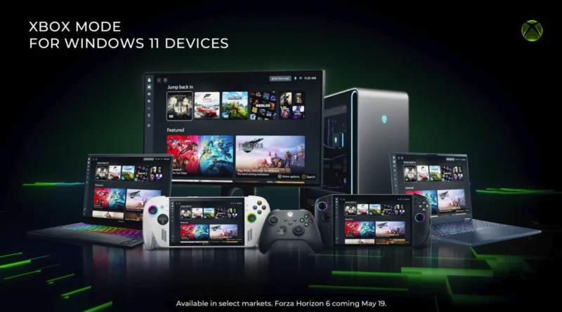 Windows 11 получава Xbox режим с интерфейс като конзола за PC и таблети