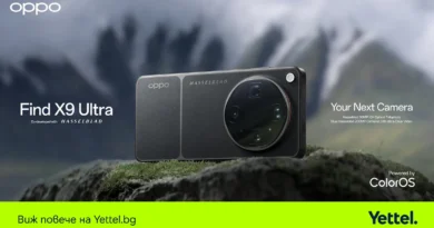 Yettel предлага OPPO Find X9 Ultra 5G