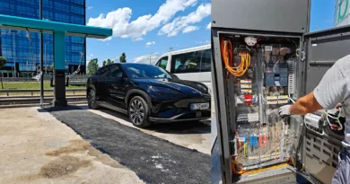 София вече разполага с ултрабърза BYD зарядна станция с мощност 1 MW
