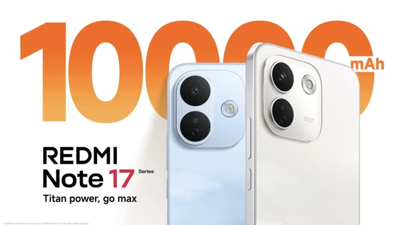 REDMI Note 17 Pro Max 5G дебютира с батерия до 10 000 mAh