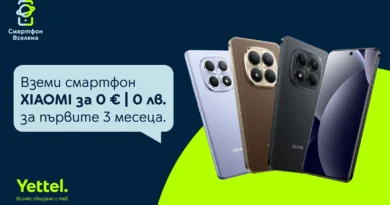 Xiaomi и TRENDER на фокус: 3 месеца без лизингови вноски от Yettel