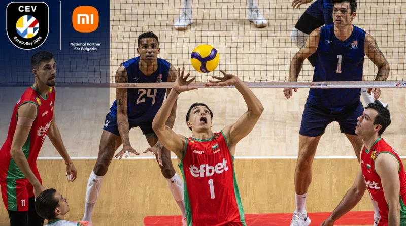 Xiaomi ще подкрепи българския волейбол по време на EuroVolley 2026 Xiaomi ще подкрепи българския волейбол по време на EuroVolley 2026