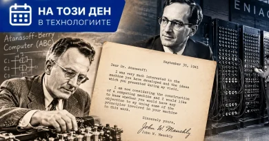 На този ден в технологиите: Писмо от 1941 г. свързва Джон Атанасов с бъдещото създаване на ENIAC На този ден в технологиите: Писмо от 1941 г. свързва Джон Атанасов с бъдещото създаване на ENIAC