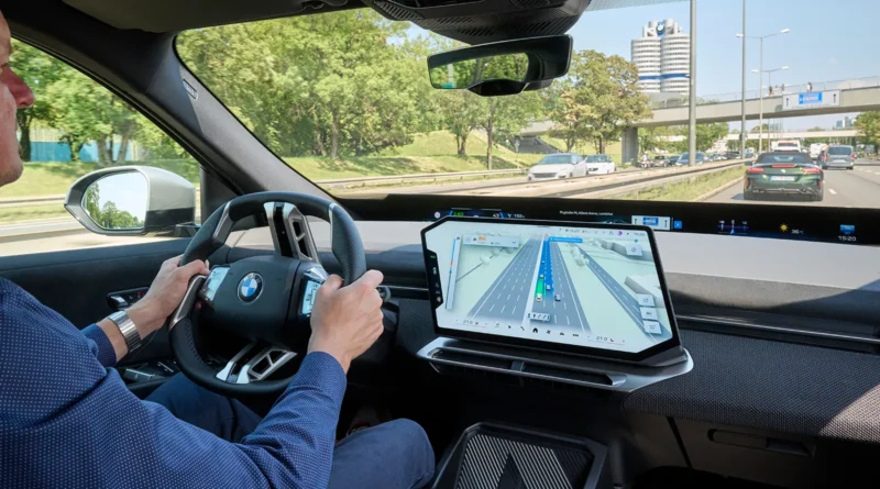 BMW обединява навигацията и асистиращите системи в 3D карта BMW обединява навигацията и асистиращите системи в 3D карта