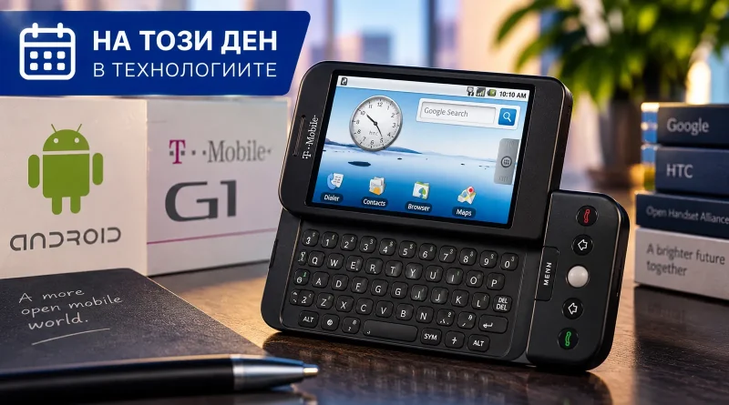 На този ден в технологиите: Преди 18 години е представен първият Android смартфон На този ден в технологиите: Преди 18 години е представен първият Android смартфон