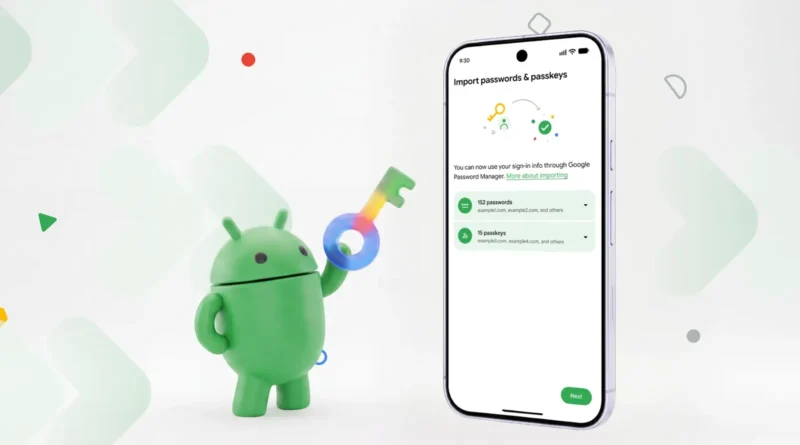 Android улеснява прехвърлянето на пароли и ключове за достъп между различни мениджъри Android улеснява прехвърлянето на пароли и ключове за достъп между различни мениджъри