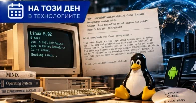 На този ден в технологиите: Преди 35 години Linux прави първите си стъпки към света