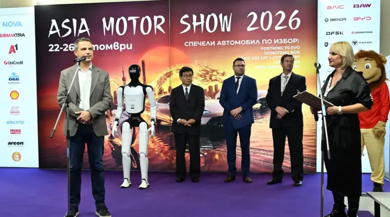 Asia Motor Show 2026 отвори врати в София с над 65 автомобила за тест драйв Asia Motor Show 2026 отвори врати в София с над 65 автомобила за тест драйв