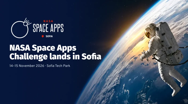 NASA Space Apps Challenge се завръща в София на 14 и 15 ноември NASA Space Apps Challenge се завръща в София на 14 и 15 ноември