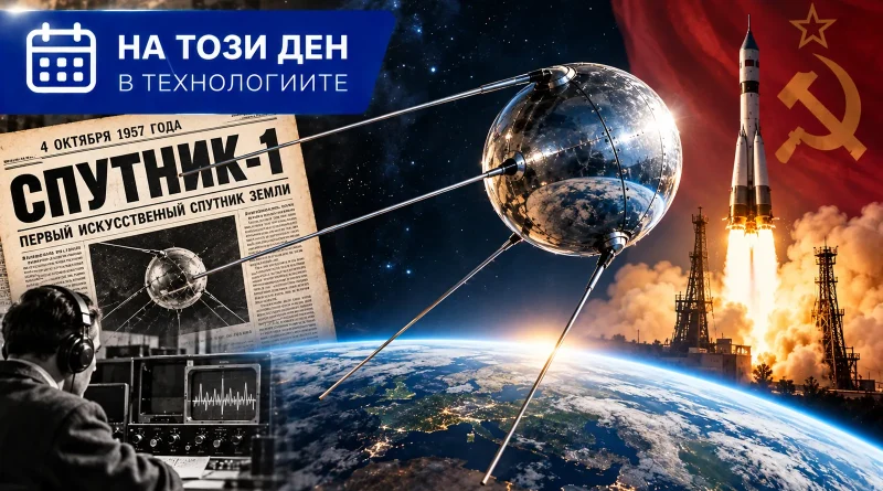 На този ден в технологиите: Преди 69 години „Спутник-1“ поставя началото на космическата ера На този ден в технологиите: Преди 69 години „Спутник-1“ поставя началото на космическата ера